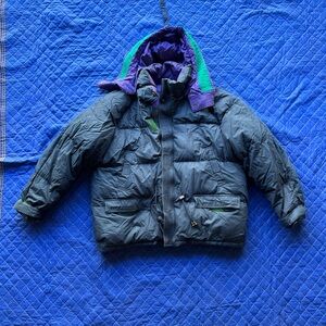 Kids' Green and Purple Jacket